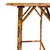 Antique English Tortoiseshell Bamboo Tall Side Table or Plant Stand, Circa 1900 For Sale - Image 4 of 11