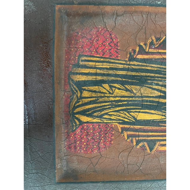 Wood Antique Hand Painted Virgin Mary, Our Lady of the Sign, Mary With Christ Child, Panagia Faneromeni of Yaroslavl, Madonna of the Sign, Religious Art For Sale - Image 7 of 18