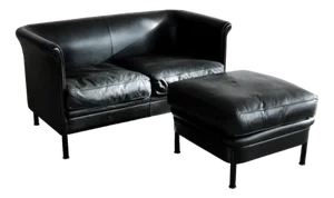 Set of Vintage Sofa and Ottoman by Antonio Citterio for Moroso, 1980s