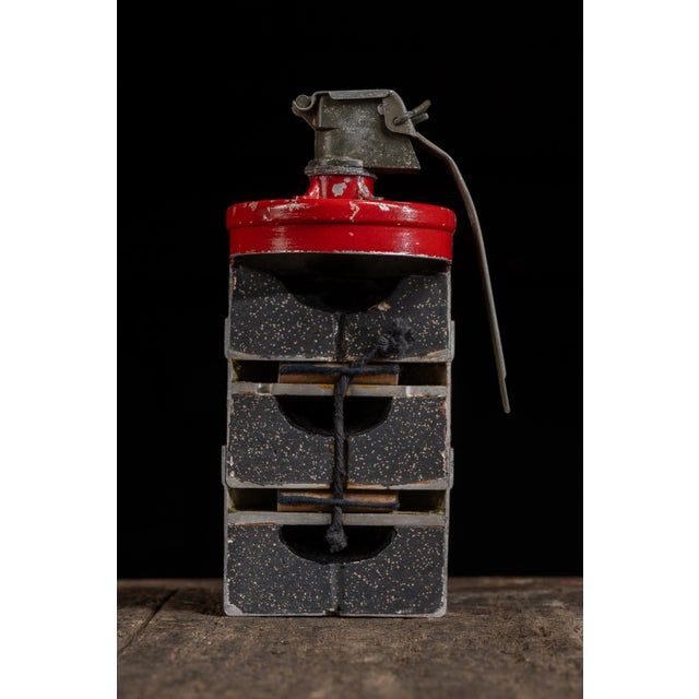Industrial Vintage Cutaway Military Gas Canister Demonstrator For Sale - Image 3 of 7
