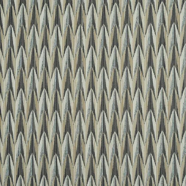 Contemporary Sample - Schumacher X Neisha Crosland Verdant Indoor & Outdoor Fabric in Neutral For Sale - Image 3 of 3