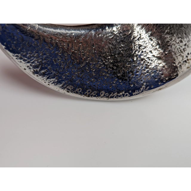 Abstract Steel Sculptures, Set of 4 For Sale - Image 4 of 11