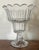 Large Antique 19th Century American Flint Glass Crystal Footed Centerpiece Fruit Bowl or Pineapple Stand For Sale - Image 11 of 12
