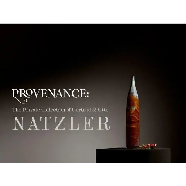 Late 1960s Tall Bottle Form Vase, Private Collection of Gertrud & Otto Natzler - 1 Piece For Sale - Image 14 of 14