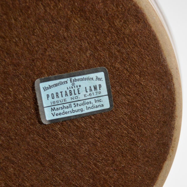 Mid 20th Century Mid Century Modern Martz Model 101 Table Lamp for Marshall Studios For Sale In Chicago - Image 6 of 6