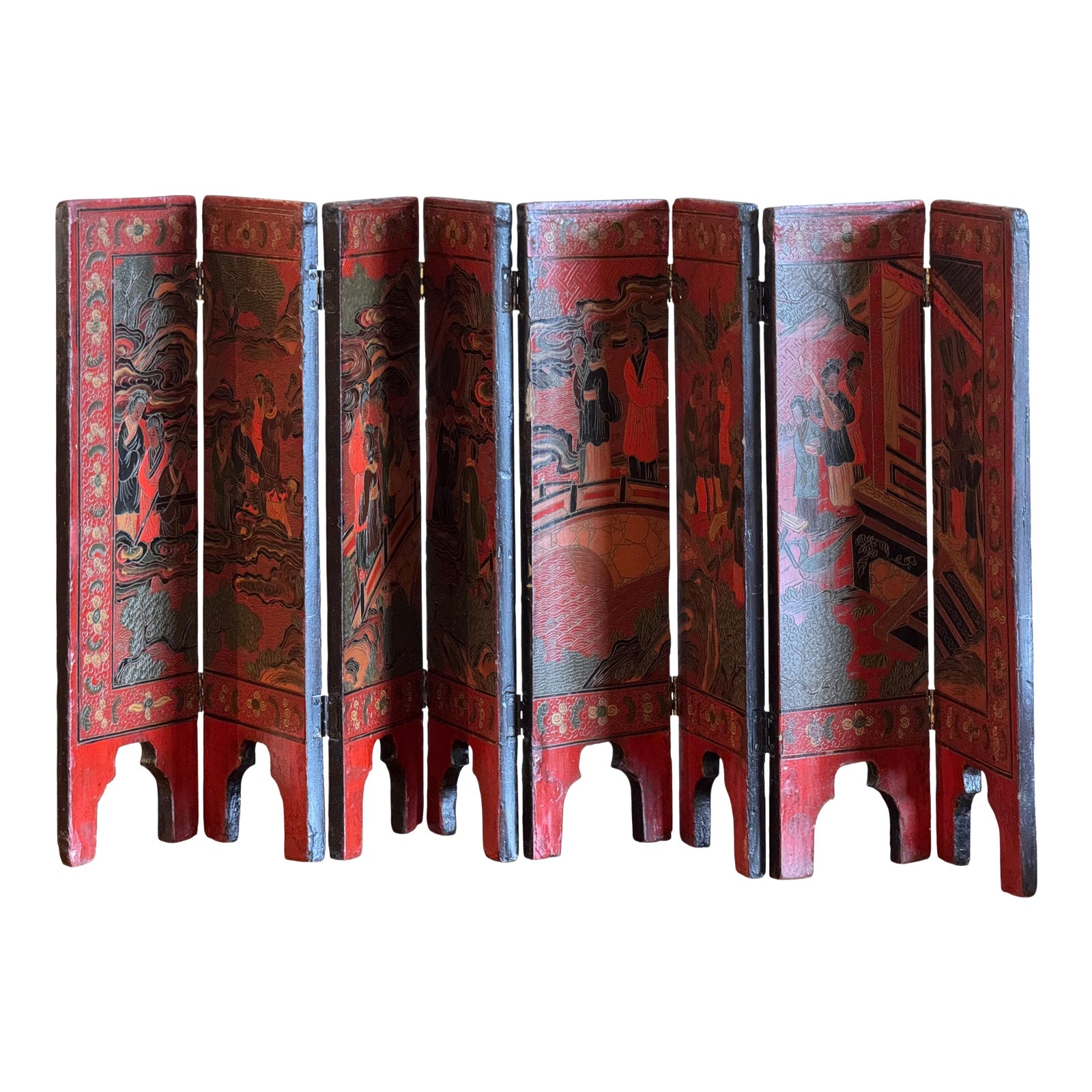 Chinese Folding Table Screen | Chairish