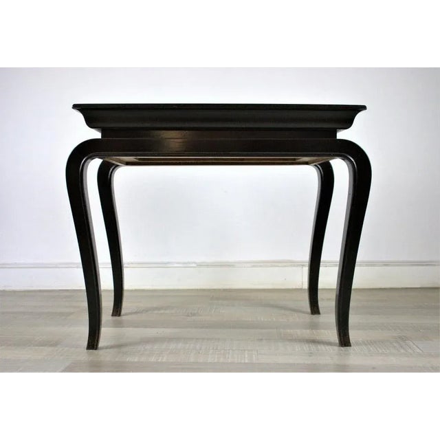 1920s Small Table in Oak by Karoly Lingel, 1920s For Sale - Image 5 of 5