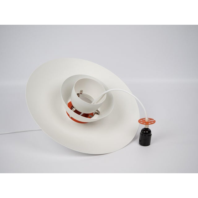 White Vintage Danish PH 4/3 Lamp by Poul Henningsen for Louis Poulsen, 1966 For Sale - Image 8 of 12