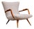 Armchair in Caviuna Wood & Boucle, Giuseppe Scapinelli, 1950s - Lot 811 For Sale