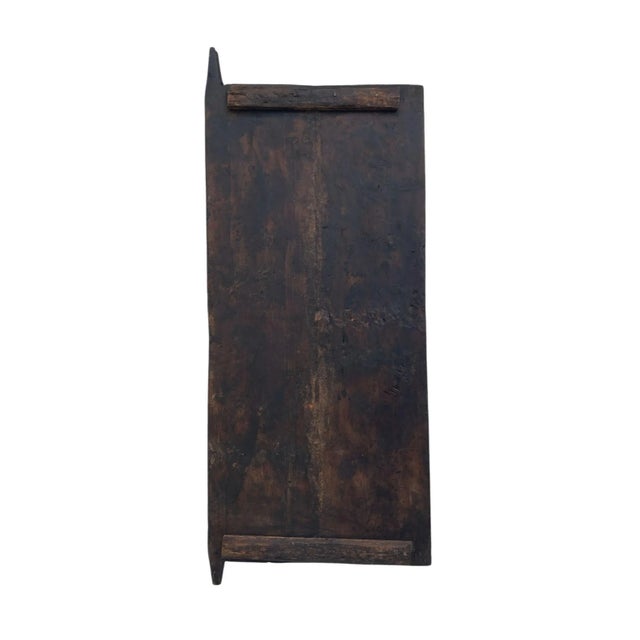 Brown Vintage Granary Dogon Door W/Nomoo Ancestors Mali African 42.5" H For Sale - Image 8 of 8