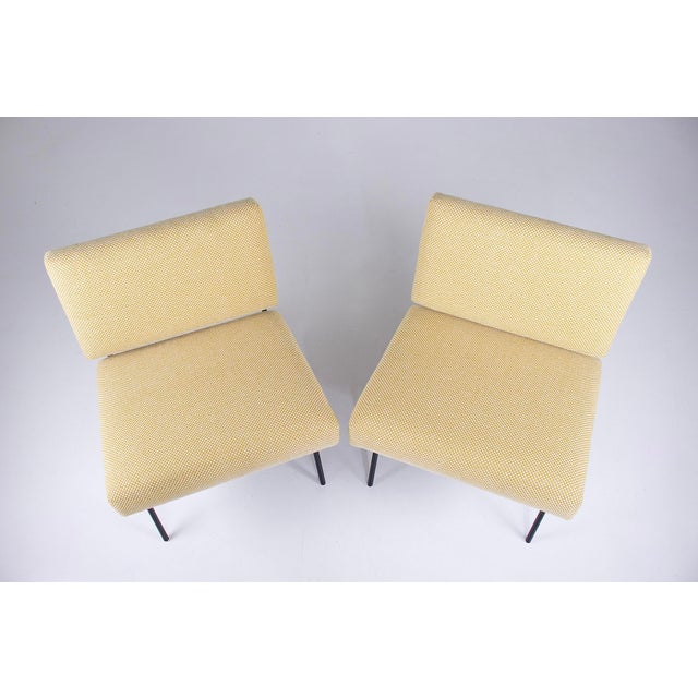 Model 31 Lounge Chairs with Kvadrat Fabric from Florence Knoll, 1950s, Set of 2 For Sale - Image 10 of 14