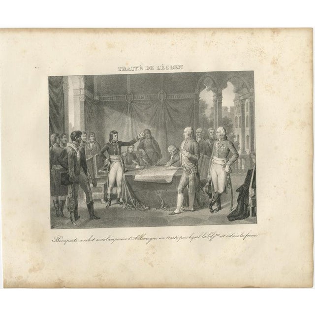Treaty of Leoben, 1827, Paper For Sale - Image 3 of 9