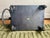 Restoration Hardware Scissor Lift Table Black Steel 14”-42.5” High, 19.5x31” Table Top For Sale - Image 11 of 12