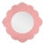 Fleur Home Audubon Magnolia Circle Mirror in Pink Punch, 36x36 For Sale