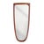 Mid-Century Modern Danish Teak Mirror, 1960s For Sale - Image 9 of 9