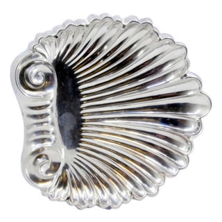 Silver Ticket Booth in the Shape of a Shell For Sale