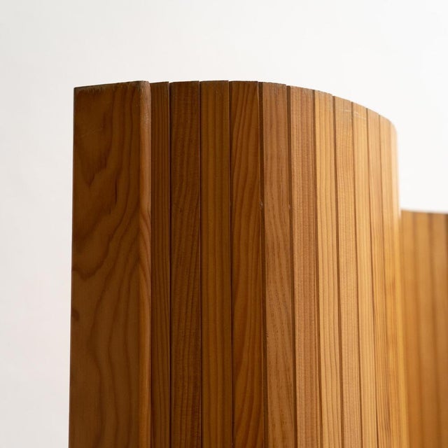 Wood Room Divider in the style of Alvar Aalto, 1970s For Sale - Image 15 of 18