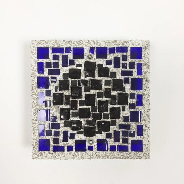 Concrete & Glass Wall Lights, 1970s, Set of 3 For Sale - Image 9 of 18