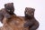 Black Vintage Chalkware Bear Cub Sculpture For Sale - Image 8 of 12