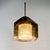 1960s Mid-Century Modern Scandinavian Glass & Brass Ceiling Light by Carl Fagerlund for Orrefors For Sale - Image 6 of 9