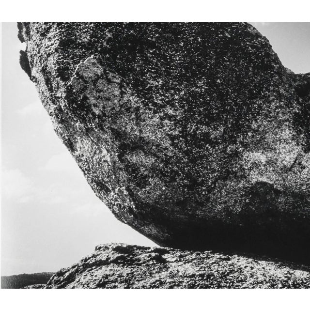 Contemporary "Yosemite: Fall #5" - 1992 Gelatin Silver Print by Jacques Gael Cressaty For Sale - Image 3 of 3