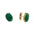 Contemporary Ryan Cufflinks Malachite, A Pair For Sale - Image 3 of 3
