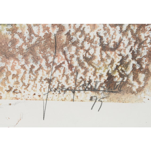 Gerhard Mevissen *1956 Heinsberg “Goslar Foundations II – Fragment 2.5” (from the cycle: “Goslar Foundations”) signed and...