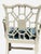 Pair of Hollywood Regency Pagoda Back Armchairs For Sale - Image 4 of 17