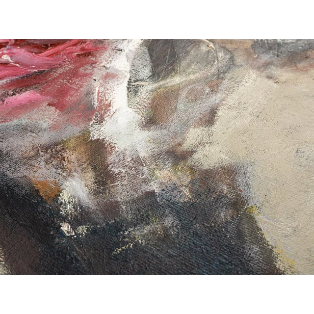 Beige Tree, Oil on Canvas For Sale - Image 8 of 10