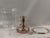 Ralph Lauren Ralph Lauren Home Silver-Tone Metal & Cut-Pattern Glass Hurricane Candle Holder For Sale - Image 4 of 13
