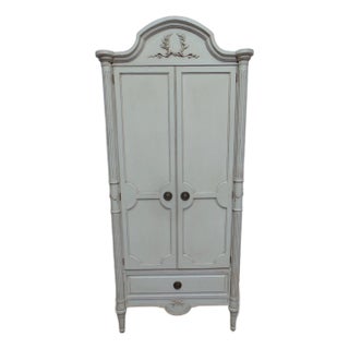 Gustavian Style Wardrobe For Sale