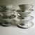 Mid-Century Modern Midcentury Eternal Harvest Wheat Design Cups and Saucers- Service for 9 For Sale - Image 3 of 7