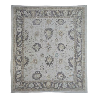 Turkish Oushak Rug 13'4" x 15'3" #20369 For Sale