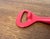 Mid-Century Modern Bottle Opener in Red Metal, 1960s For Sale - Image 12 of 18