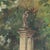 Carlo Cherubini, Landscape with Villa Entrance and Caravan, Oil Painting on Canvas, Framed For Sale - Image 4 of 9