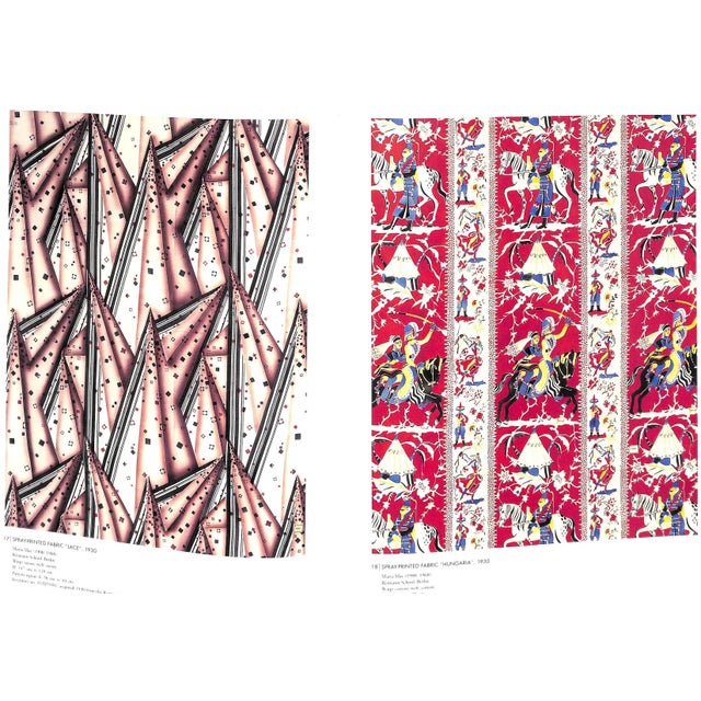White "European Textile Design of the 1920s" 1999 Metz, Mossinger, & Poser For Sale - Image 8 of 12