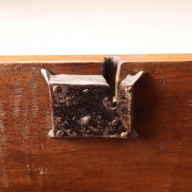 Italian Chest in Walnut For Sale - Image 10 of 14