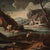 Italian Artist, Landscape with Characters, 1750, Oil Painting on Canvas, Framed For Sale - Image 3 of 14