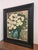 Vintage Floral Oil Painting in Black Wooden Frame – Textured Daisy Artwork, Still Life Wall Art, 20.5x24”, Cottagecore Home Decor For Sale - Image 6 of 11