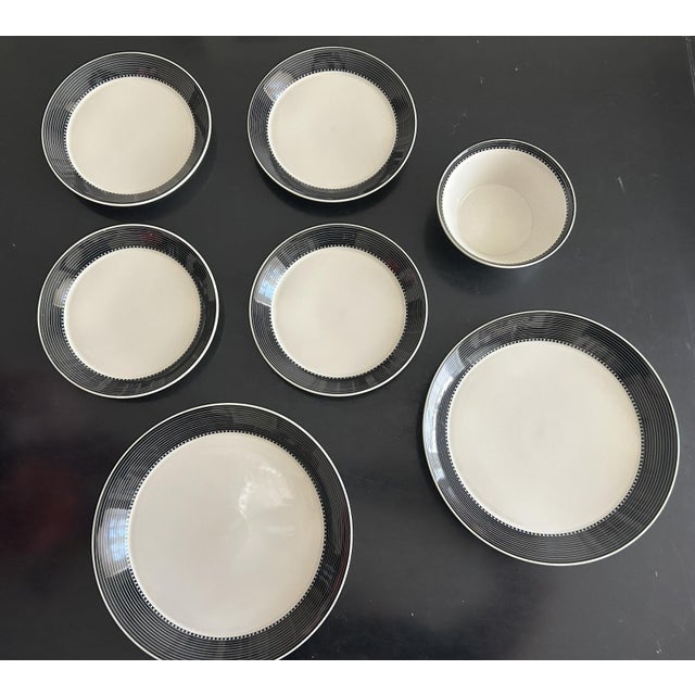 Vintage Finnish Dinnerware Set by Kaj Franck for Iittala, 1980s, Set of 7 For Sale - Image 13 of 13