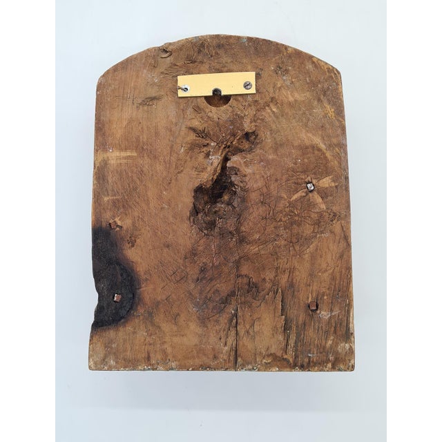 19th Century Antique Asian Wooden Relief, 1800s For Sale - Image 5 of 13