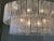 Large Oval Diamond Listelli Murano Glass Chandelier from Simoeng For Sale - Image 9 of 10