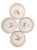 Ceramic 1950s Mid-Century Modern "Tiger Iris" & "Tiger Lily" China Dish Set by Winfield Pottery, Set of 43 For Sale - Image 7 of 15