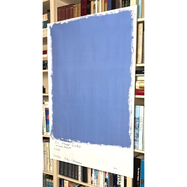 1990s Waiting for Godot by Samuel Beckett Large Original 1999 Theatre Vidy-Lausanne Poster For Sale - Image 5 of 7