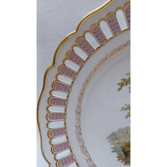 Antique Pierced Plate from Meissen, 1860 For Sale - Image 6 of 13