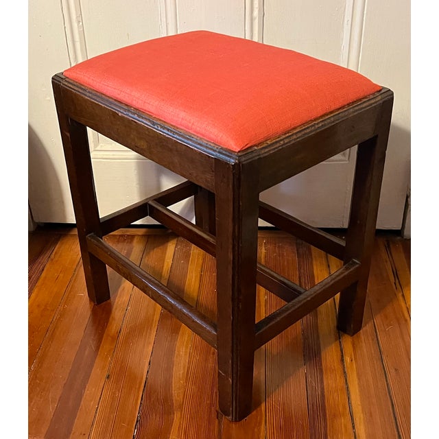 Antique 18th Century English George III Chippendale Mahogany Stool of Diminutive Size - Stair & Co. Provenance For Sale - Image 9 of 18