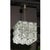 Mid-Century Modernist Glass & Chrome Fitted Pendant Chandelier by Kinkeldey For Sale - Image 9 of 12