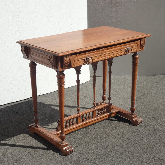 Gorgeous Table in Good Antique Condition. Solid and Firm. Wear is usual for its age. Please study the photos and ask...