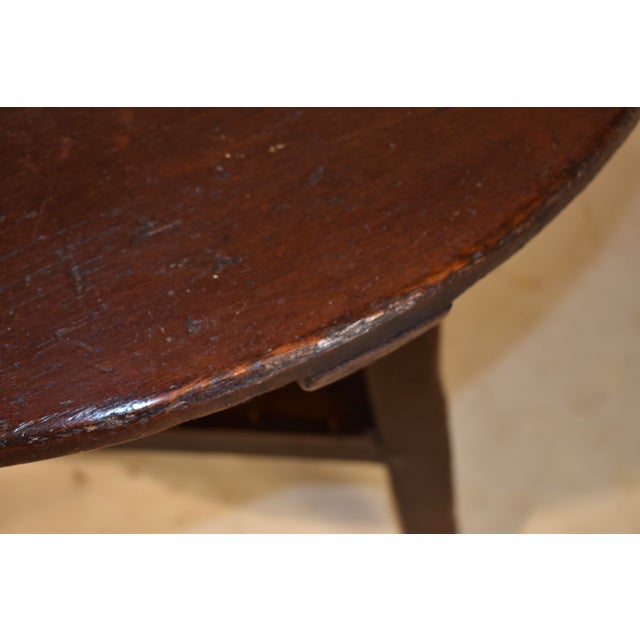 Wood Late 18th Century/Early 19th Century Cricket Table From England For Sale - Image 7 of 13