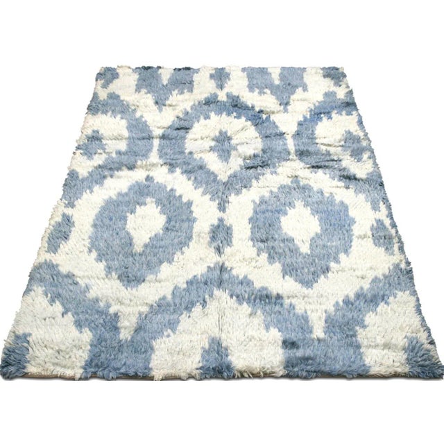 2010s Contemporary Egyptian Tulu Rug For Sale - Image 5 of 6